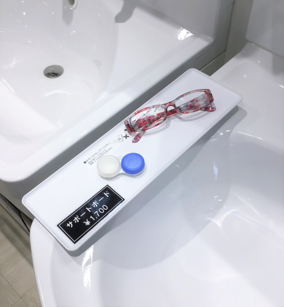 ホーローボウルだからマグネットが使えます！別売りのサポートボードは大変便利♪