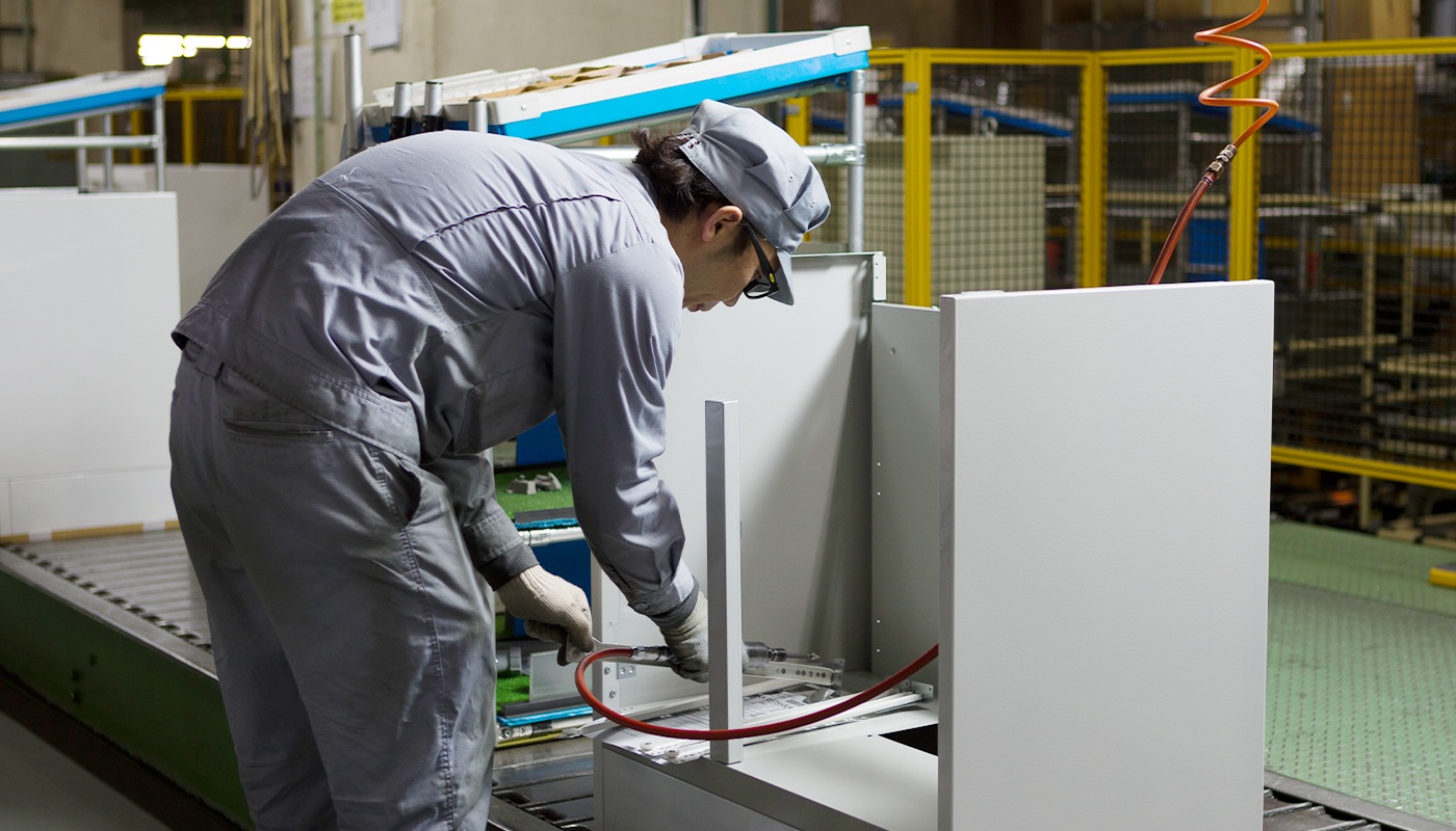 Assembly, inspection, packaging, delivery
