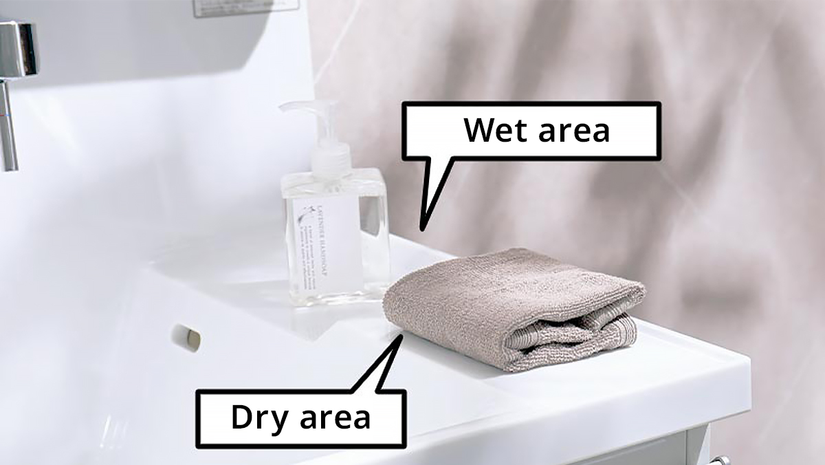 Can be divided into two areas