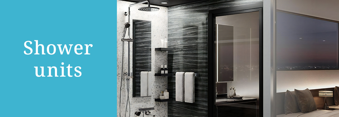 Shower units