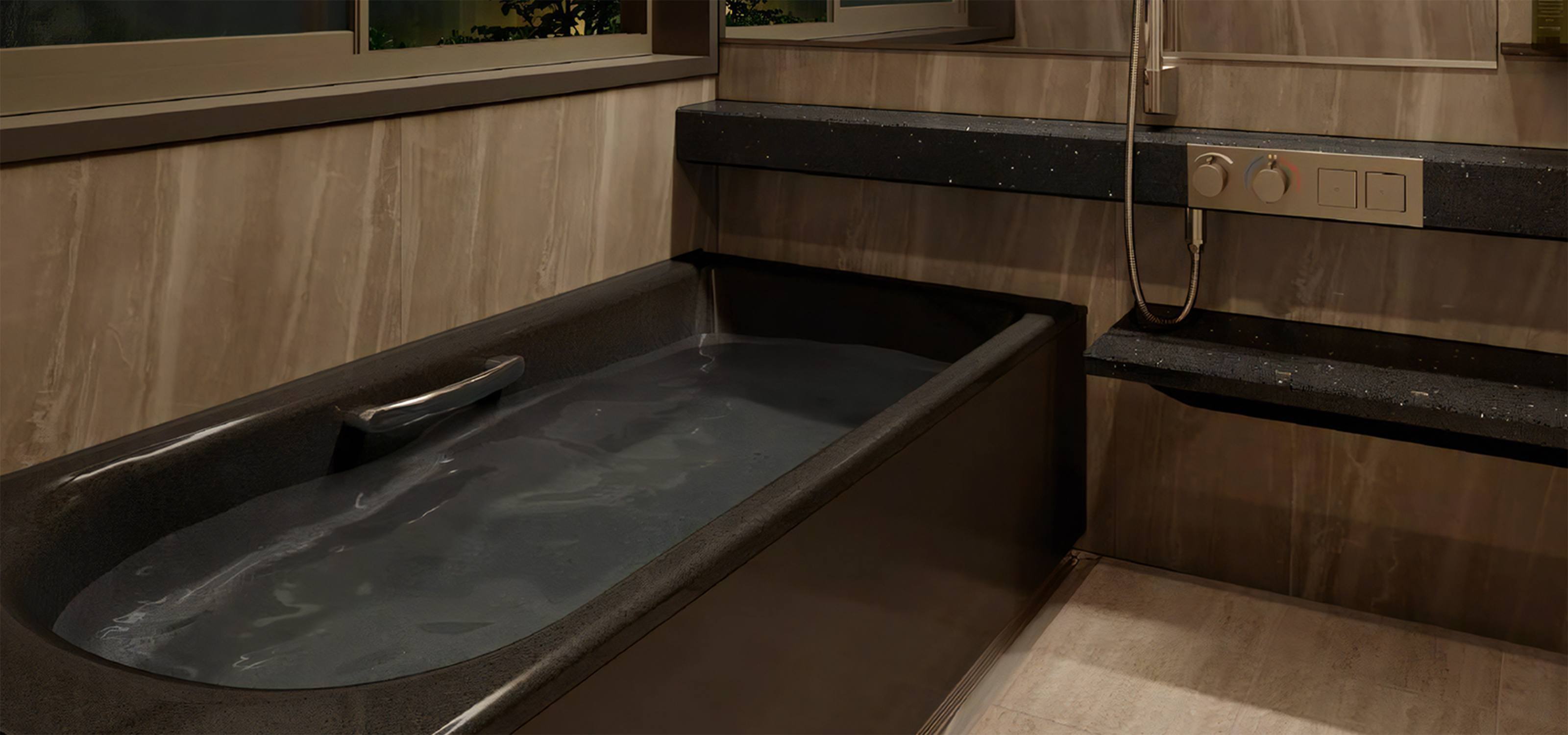 Story 3 Bathtub shape &amp; color