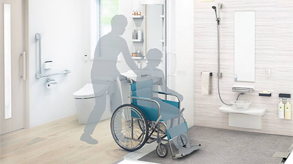 Wider and larger sizes to accommodate wheelchairs