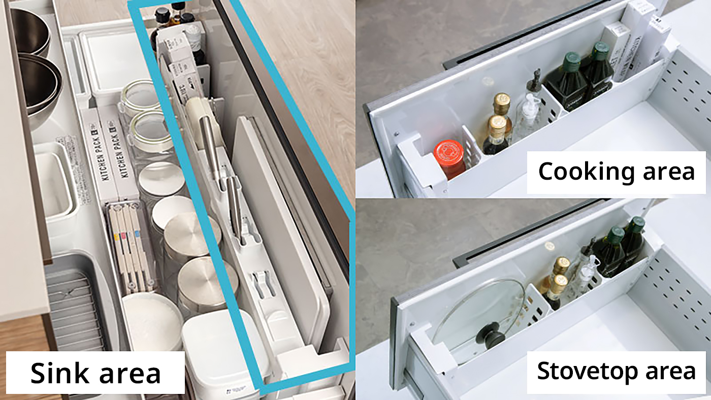 Convenient storage for quick access