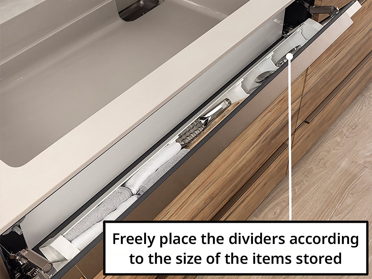 Adjustable partition size