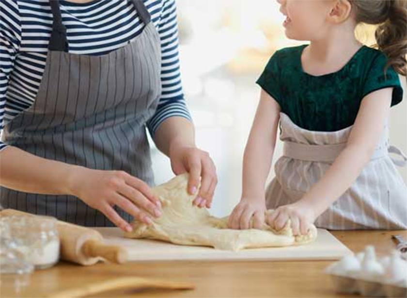 I want my young children to know the joy and deliciousness of home cooking