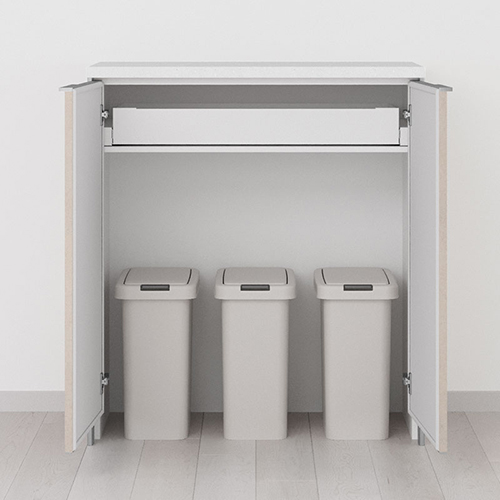 Trash can storage