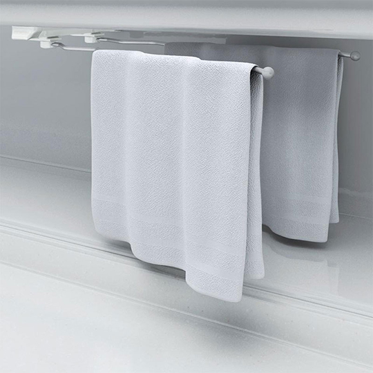 Dishcloth hanger (upper surface mounting)
