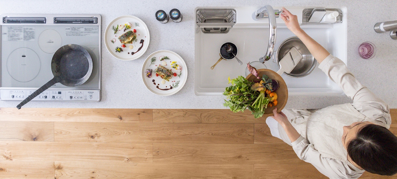 Reduce wasted movement for more efficient cooking
