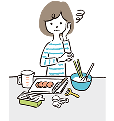 There’s so little cooking space