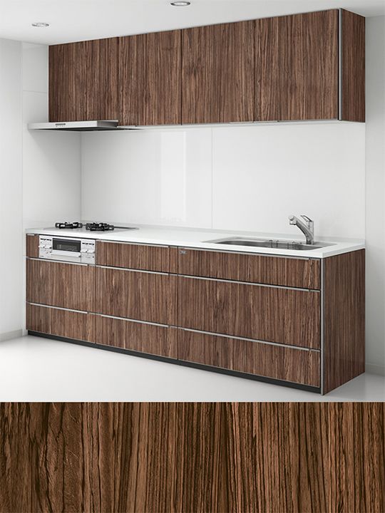 Zebra Wood(gloss, vertical grain)