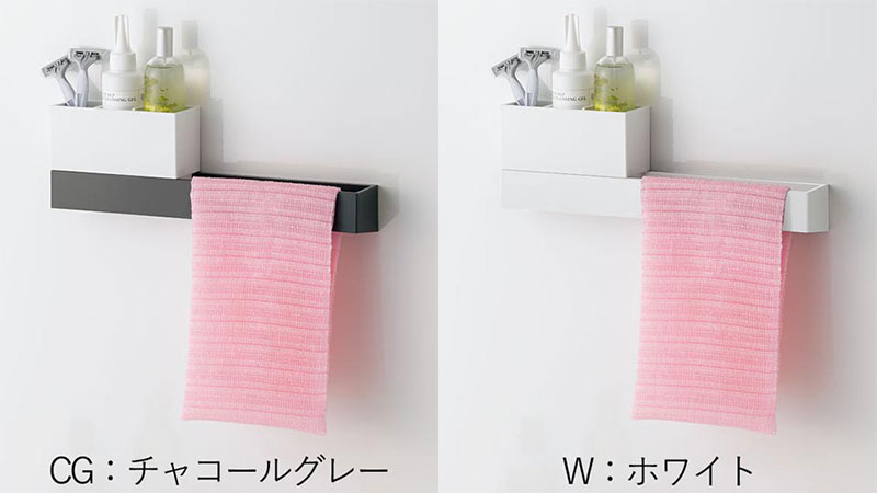 カラーはホワイトとチャコールグレーの2色をご用意しています。