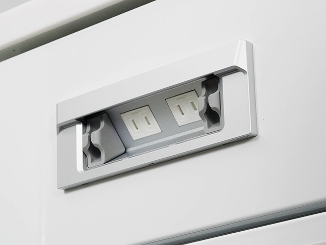 調理家電がサッと使える「キッチン側コンセント」