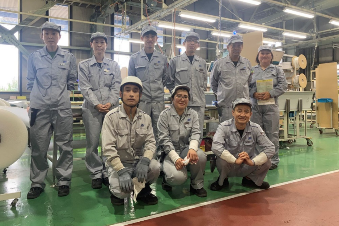 楽しく作業できる職場で、一緒に働きましょう。