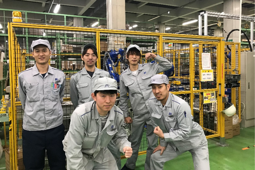 和気あいあいと仕事をしています！
